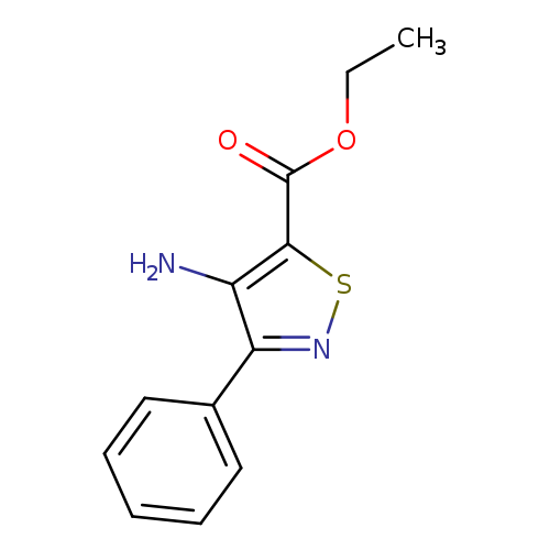 CCOC(=O)c1snc(c1N)c1ccccc1