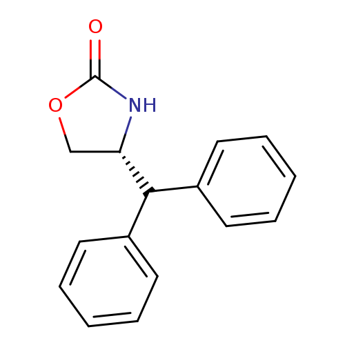 O=C1OC[C@H](N1)C(c1ccccc1)c1ccccc1