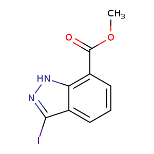COC(=O)c1cccc2c1[nH]nc2I