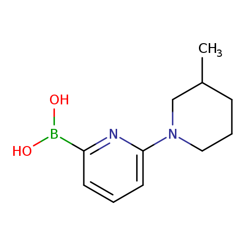 CC1CCCN(C1)c1cccc(n1)B(O)O