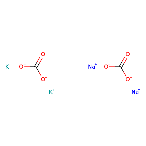 [O-]C(=O)[O-].[O-]C(=O)[O-].[Na+].[Na+].[K+].[K+]
