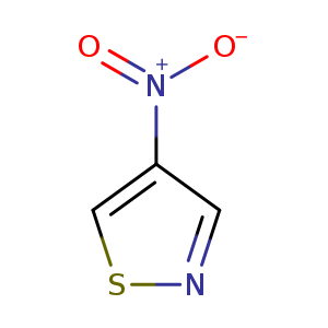 [O-][N+](=O)c1csnc1