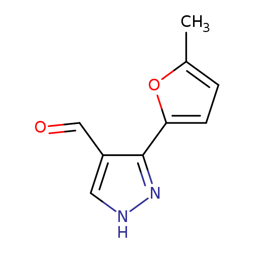 O=Cc1c[nH]nc1c1ccc(o1)C