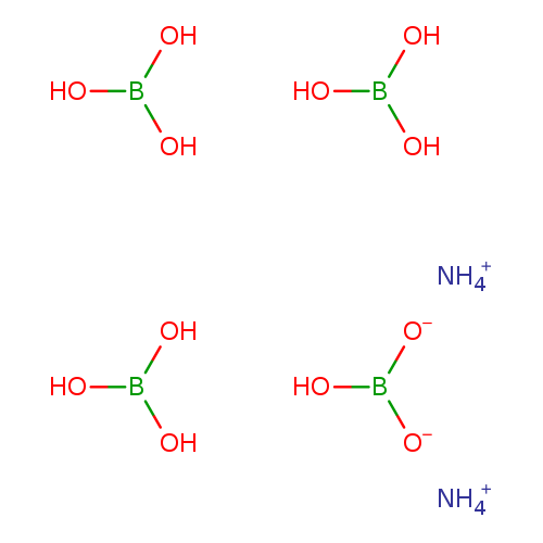 OB(O)O.OB(O)O.OB(O)O.[O-]B(O)[O-].[NH4+].[NH4+]