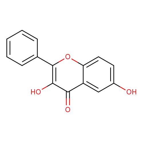 Oc1ccc2c(c1)c(=O)c(c(o2)c1ccccc1)O