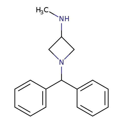 CNC1CN(C1)C(c1ccccc1)c1ccccc1