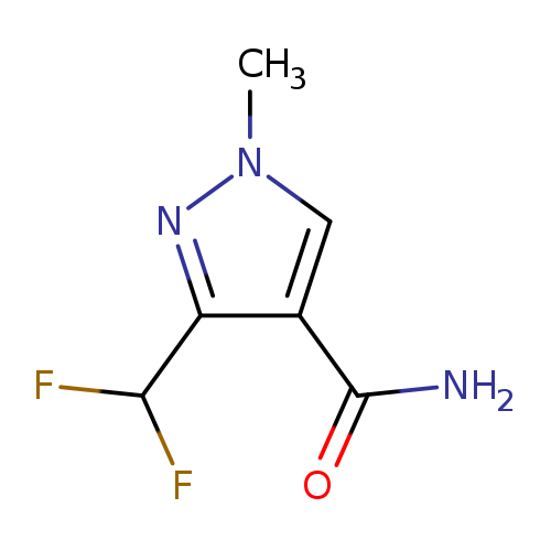 Cn1nc(c(c1)C(=O)N)C(F)F