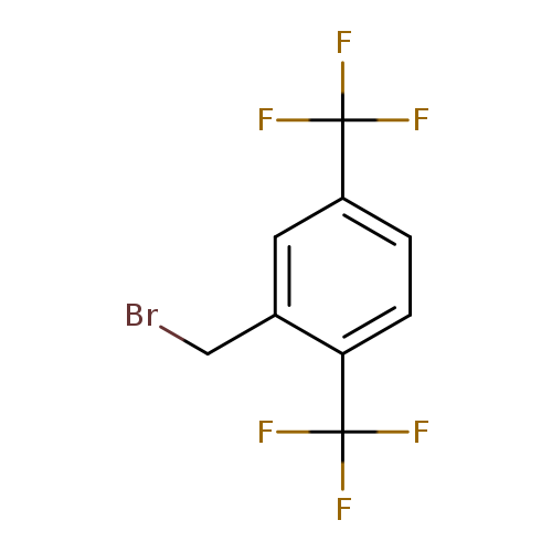 BrCc1cc(ccc1C(F)(F)F)C(F)(F)F