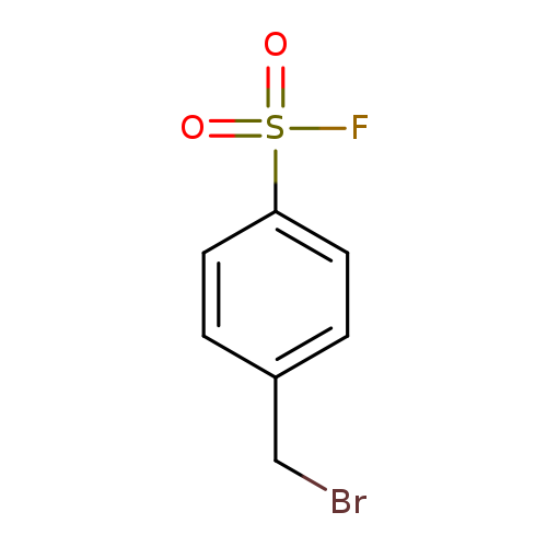 BrCc1ccc(cc1)S(=O)(=O)F