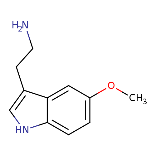 NCCc1c[nH]c2c1cc(OC)cc2