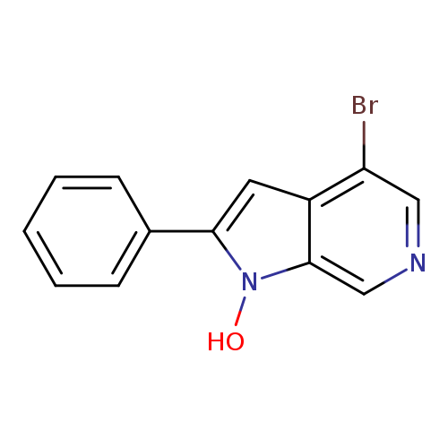 Brc1cncc2c1cc(n2O)c1ccccc1