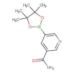 NC(=O)c1cncc(c1)B1OC(C(O1)(C)C)(C)C