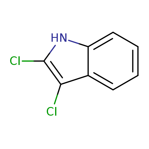 Clc1[nH]c2c(c1Cl)cccc2