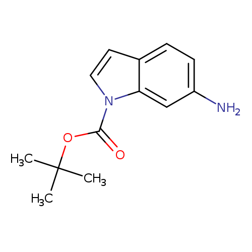 Nc1ccc2c(c1)n(cc2)C(=O)OC(C)(C)C