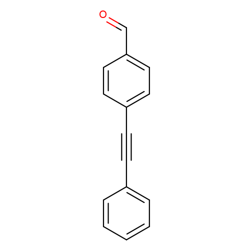 O=Cc1ccc(cc1)C#Cc1ccccc1