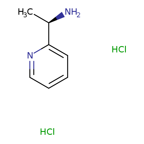 C[C@H](c1ccccn1)N.Cl.Cl