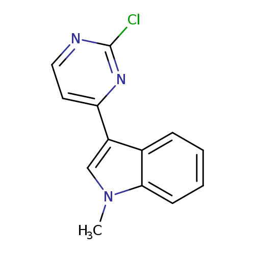 Clc1nccc(n1)c1cn(c2c1cccc2)C