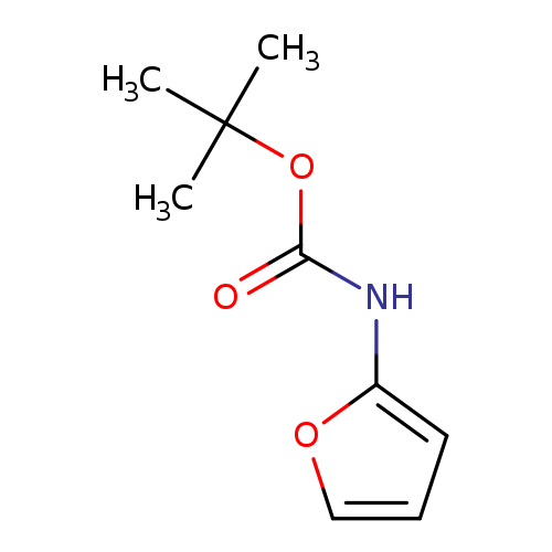 O=C(OC(C)(C)C)Nc1ccco1