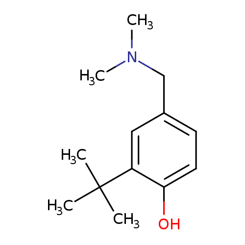 CN(Cc1ccc(c(c1)C(C)(C)C)O)C