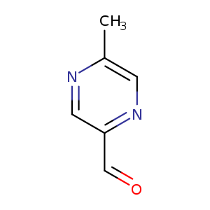 Cc1cnc(cn1)C=O