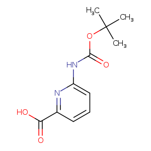 O=C(Nc1cccc(n1)C(=O)O)OC(C)(C)C