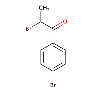 Brc1ccc(cc1)C(=O)C(Br)C