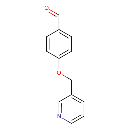 O=Cc1ccc(cc1)OCc1cccnc1