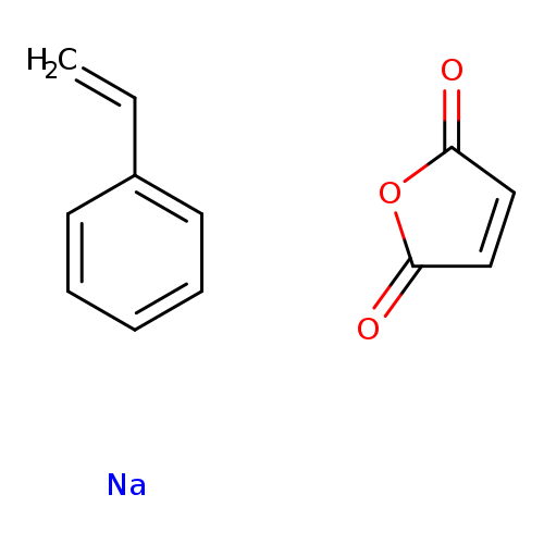 O=C1C=CC(=O)O1.C=Cc1ccccc1.[Na]