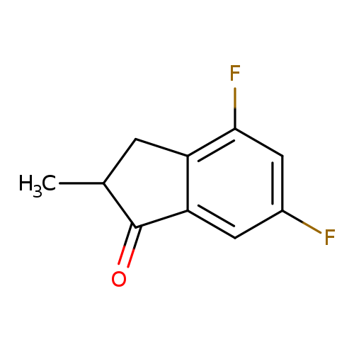 Fc1cc(F)c2c(c1)C(=O)C(C2)C