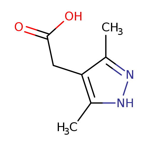 OC(=O)Cc1c(C)n[nH]c1C