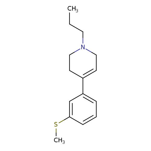 CCCN1CCC(=CC1)c1cccc(c1)SC