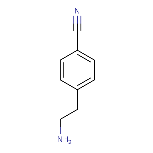 NCCc1ccc(cc1)C#N