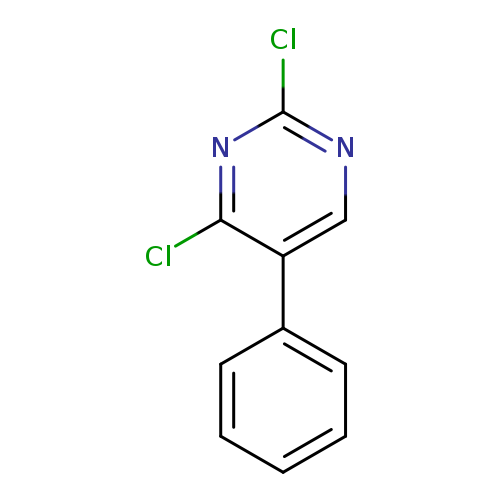 Clc1ncc(c(n1)Cl)c1ccccc1