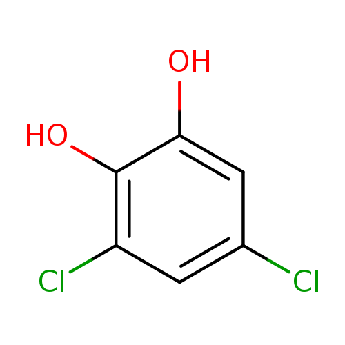 Clc1cc(O)c(c(c1)Cl)O