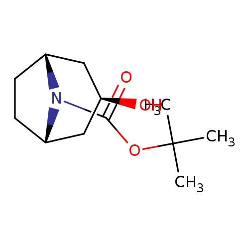O[C@@H]1C[C@H]2CC[C@@H](C1)N2C(=O)OC(C)(C)C