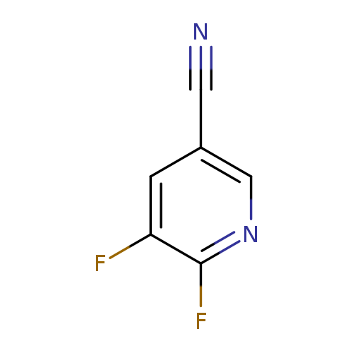 N#Cc1cnc(c(c1)F)F