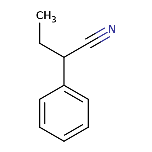 CCC(c1ccccc1)C#N