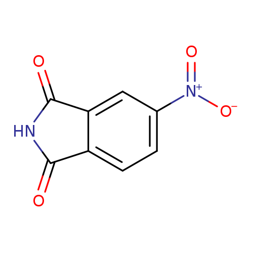 O=C1NC(=O)c2c1cc(cc2)[N+](=O)[O-]