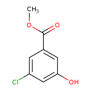 COC(=O)c1cc(O)cc(c1)Cl