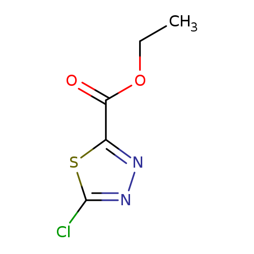 CCOC(=O)c1nnc(s1)Cl