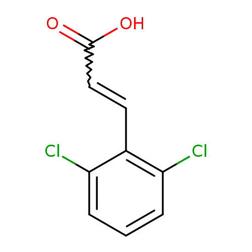 OC(=O)C=Cc1c(Cl)cccc1Cl