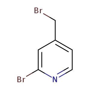 BrCc1ccnc(c1)Br
