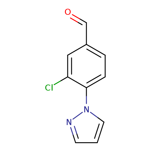 O=Cc1ccc(c(c1)Cl)n1cccn1
