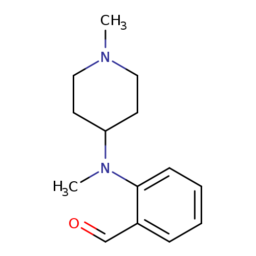 O=Cc1ccccc1N(C1CCN(CC1)C)C