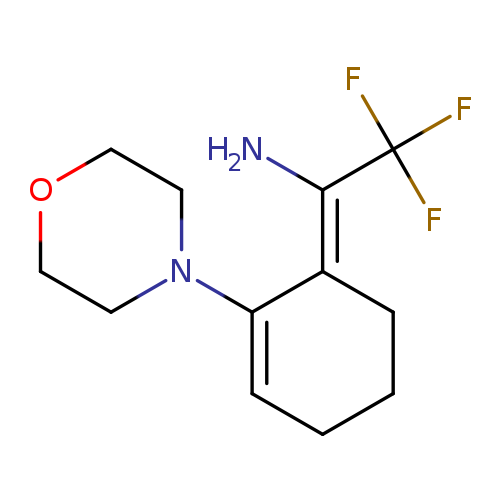N/C(=C1/CCCC=C1N1CCOCC1)/C(F)(F)F