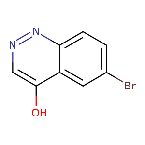 Brc1ccc2c(c1)c(O)cnn2