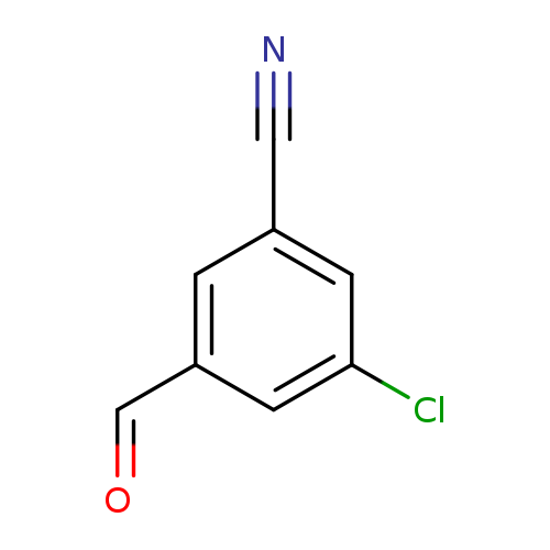 O=Cc1cc(C#N)cc(c1)Cl