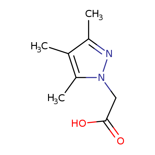 OC(=O)Cn1nc(c(c1C)C)C