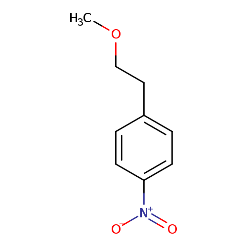 COCCc1ccc(cc1)[N+](=O)[O-]