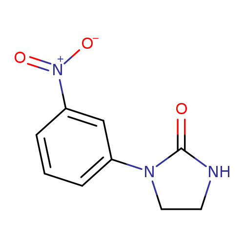 O=C1NCCN1c1cccc(c1)[N+](=O)[O-]